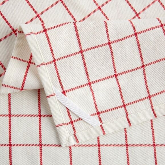 Pioneer Woman Butterfly Kitchen Towels Country Farmhouse Red White 4-Pc Gift NEW - Picture 4 of 5